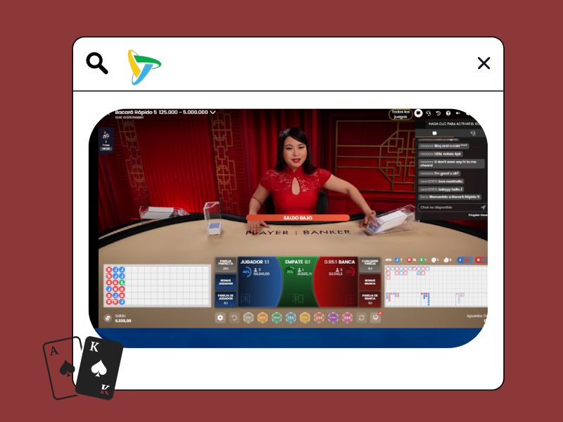 Descarga Baccarat en una aplicación móvil