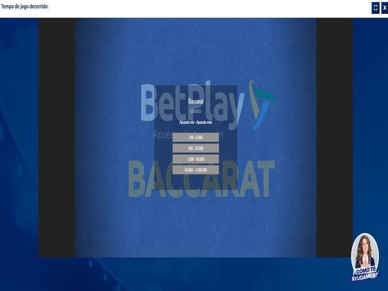 Mostramos a você como jogar bacará na Betplay