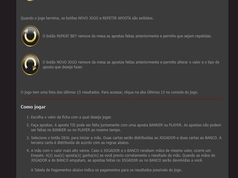 Jogue bacará no Betplay gratuitamente