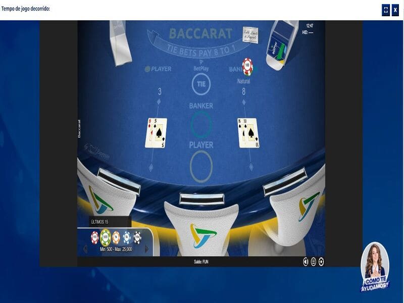 Fique com o melhor bacará no Betplay Casino