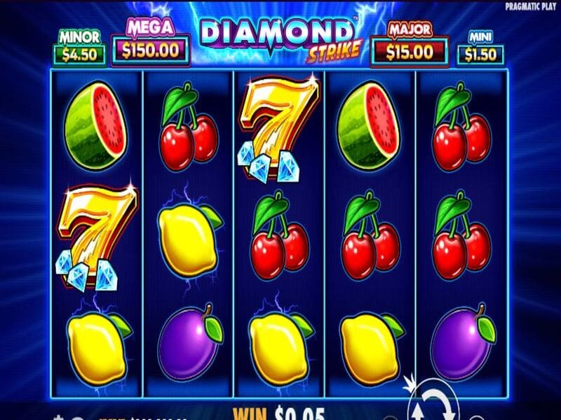 Baixar o slot Diamond Strike